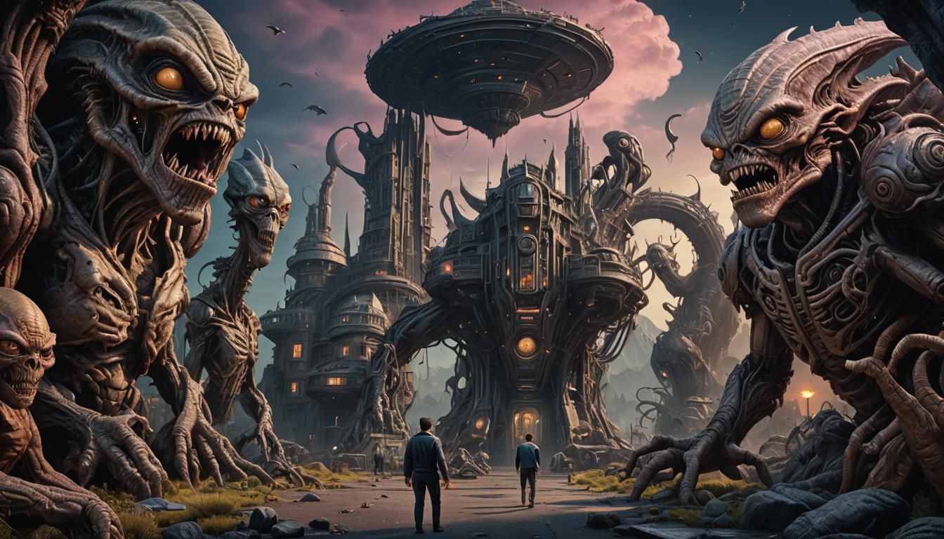 Alien Monsters in a Twilight Zone World