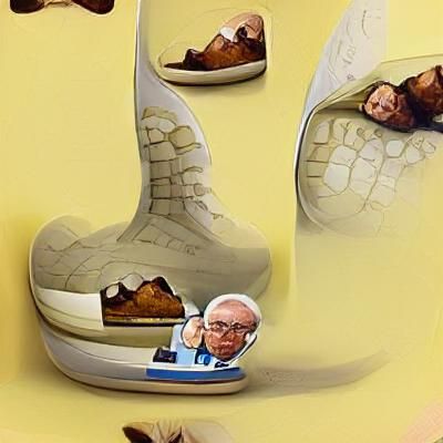Bernie Sanders in a Shoe: Lowbrow Art