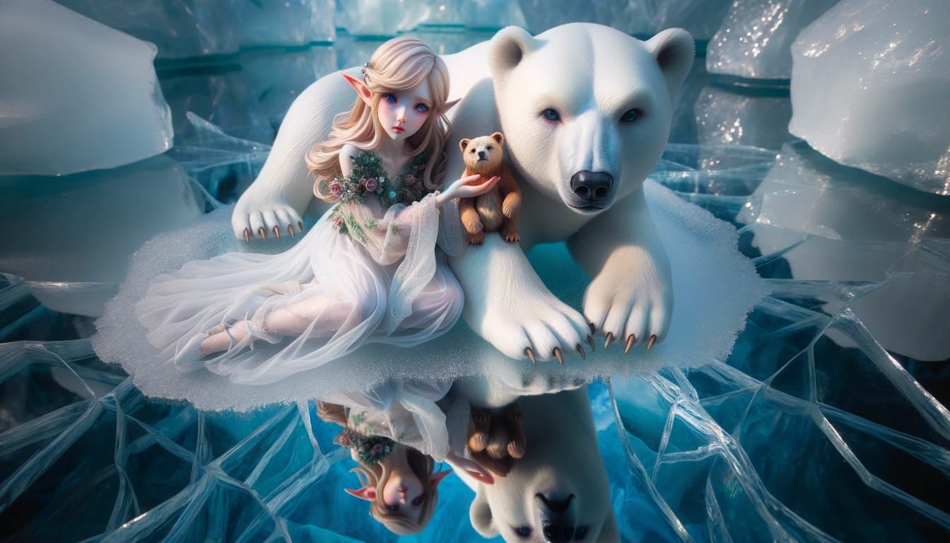 Enchanting Winter Elf