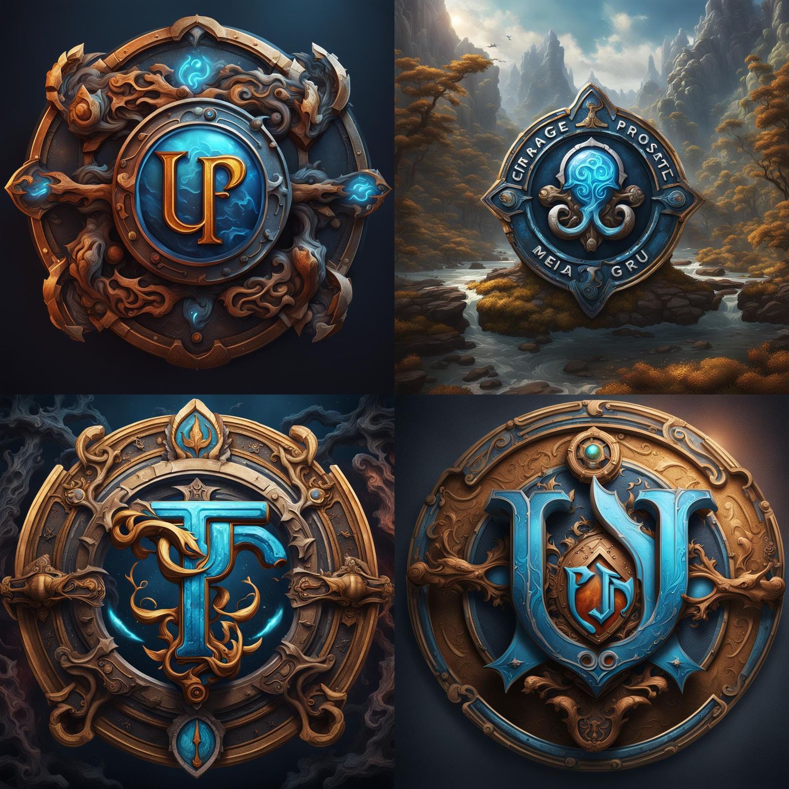 Enlarged Prostate Media Group Logo: Matte Painting