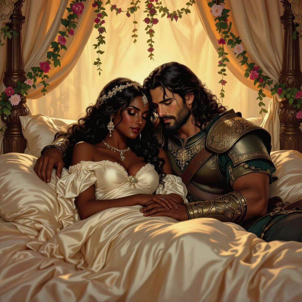 Mexican Princess and Celtic Warrior Awaken