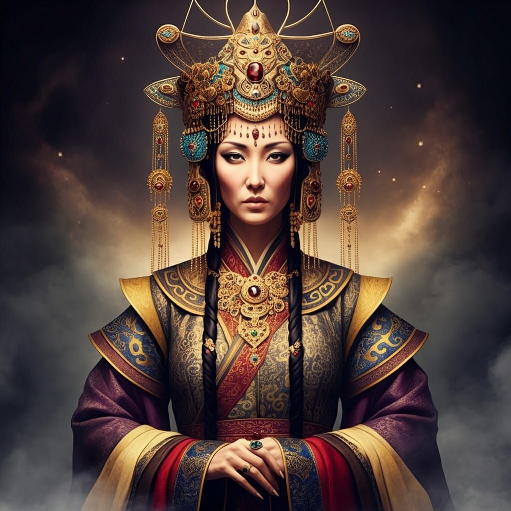Mongol Goddess Hö'elün Borjigin, Eternal Mother of Chinggis ...