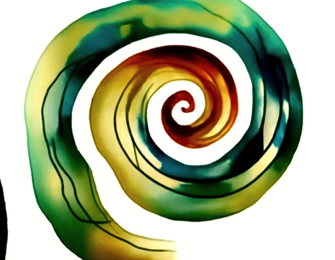 Abstract Innerrealistic Spiral