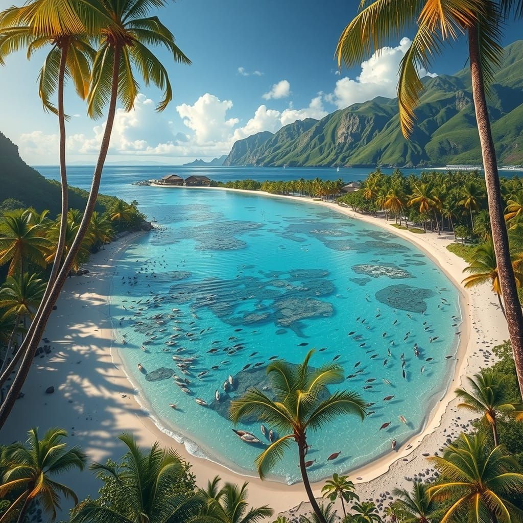 Fagalua Bay, American Samoa