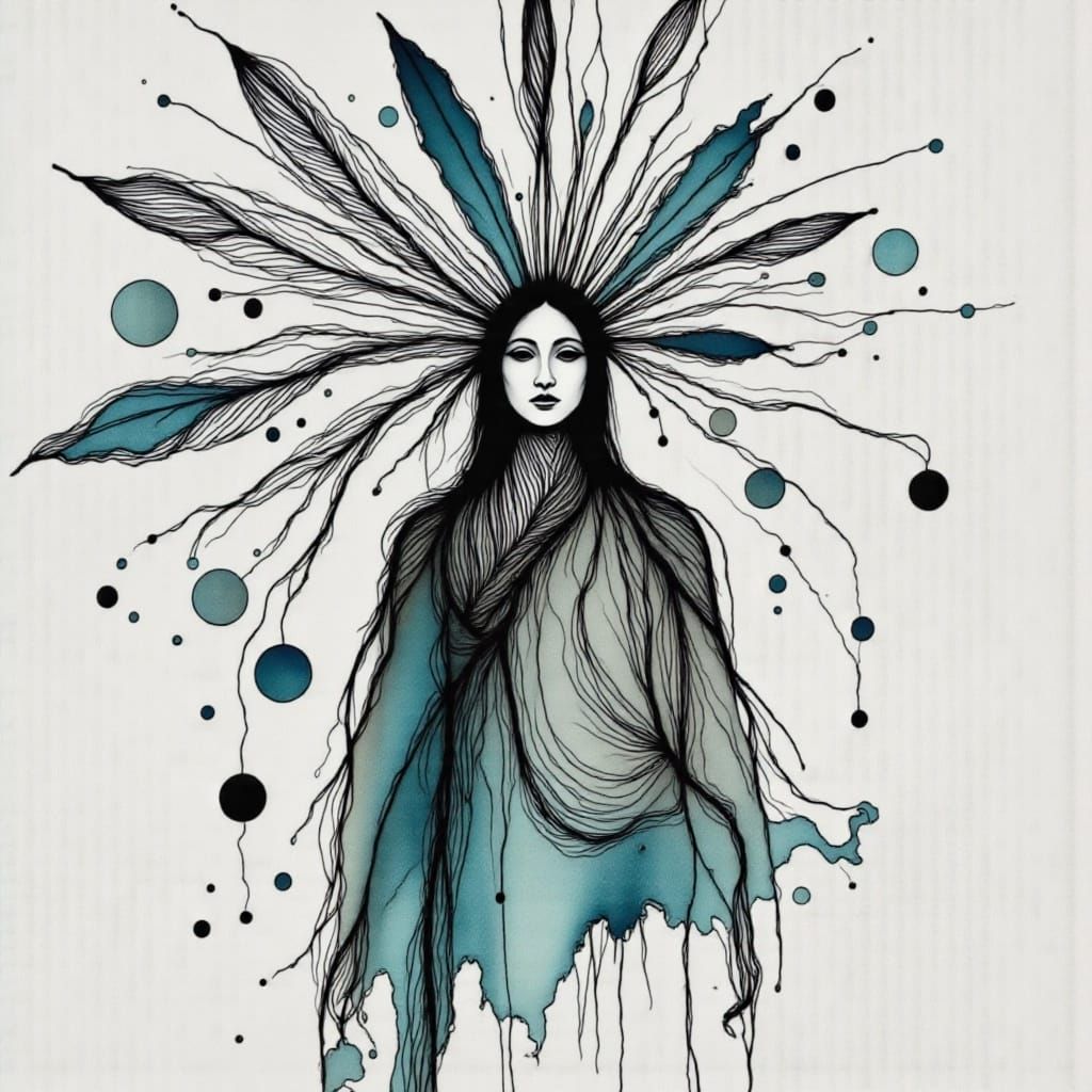 Native American figure