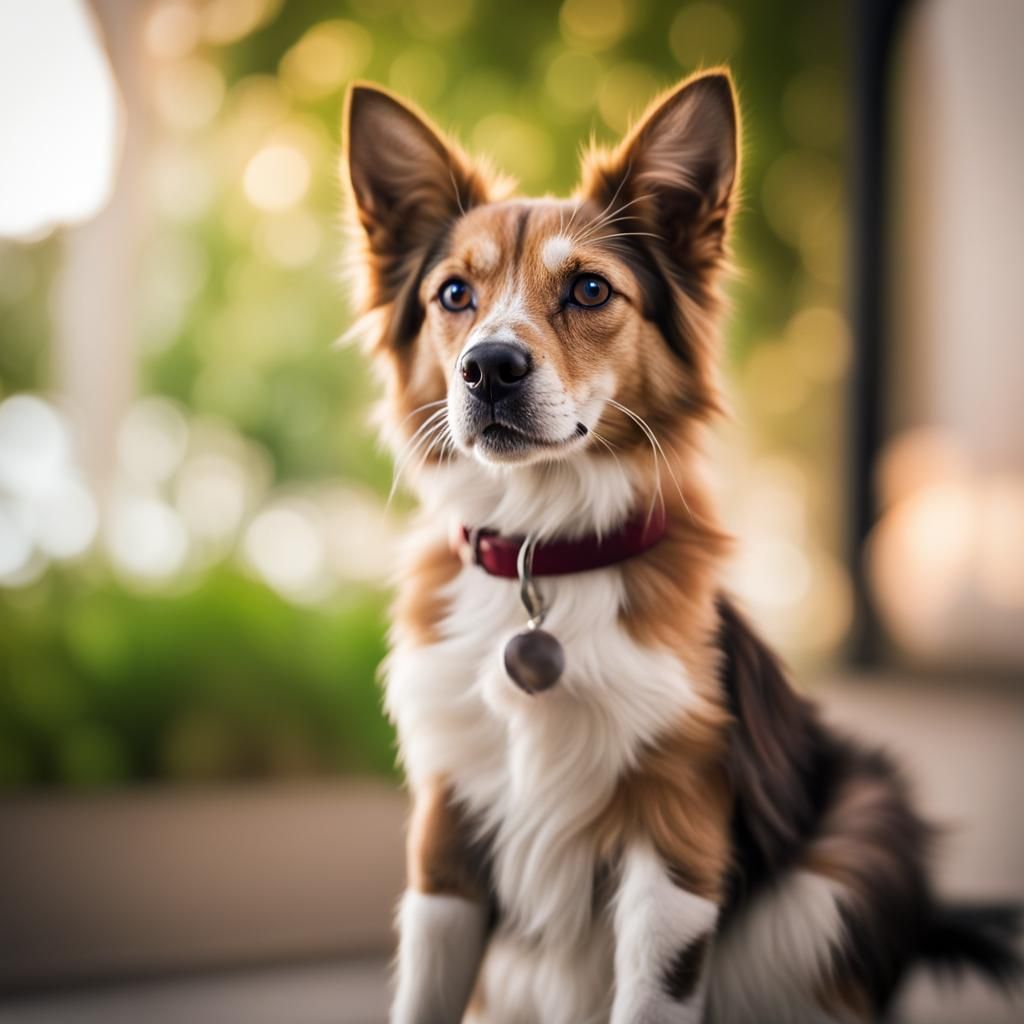 Dog Cat Hybrid in Professional Photography Style