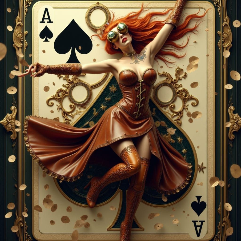 “Not a card… an entrance ticket.”