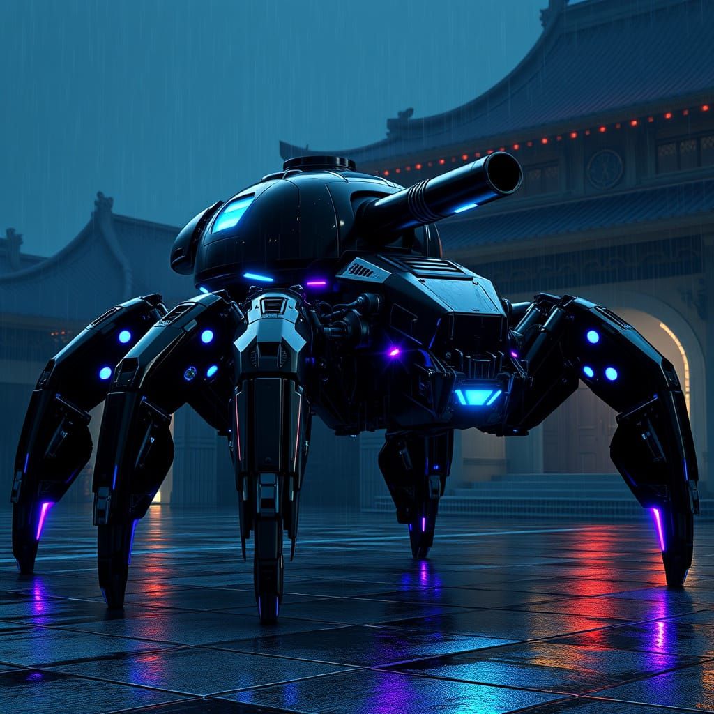 Spider Tank Experiment 3