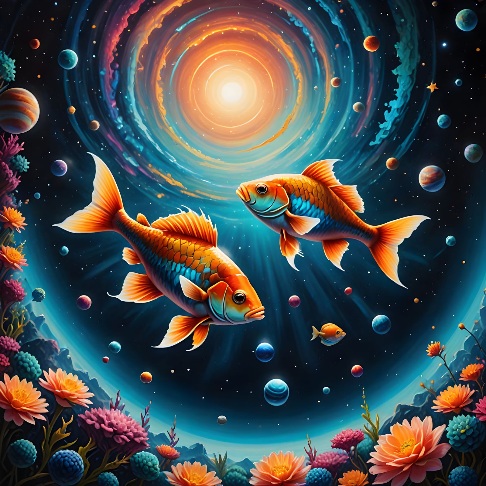 Cosmic Coi Fish Convergence