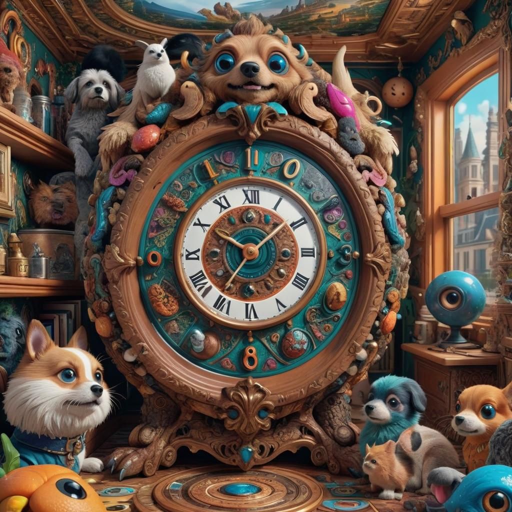 Detailed Intricate Hyperrealistic Maximalist Design in 8k