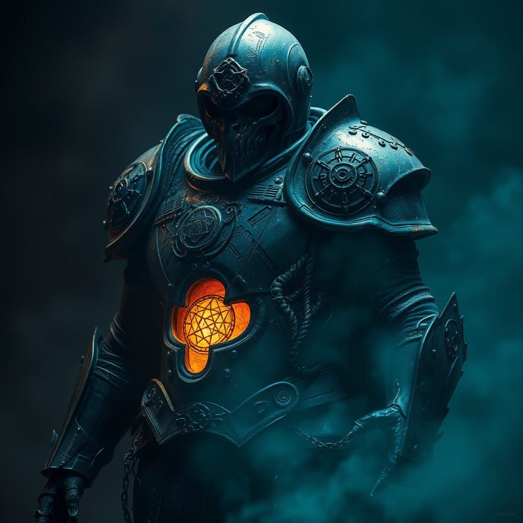 Cursed Armor Emanates Dark, Mysterious Energy