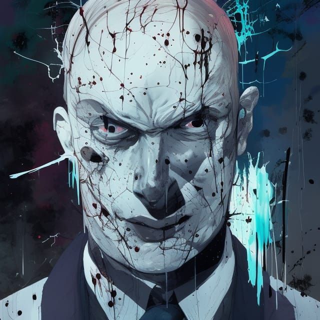 Mister Negative Speedpaint in Manga Style