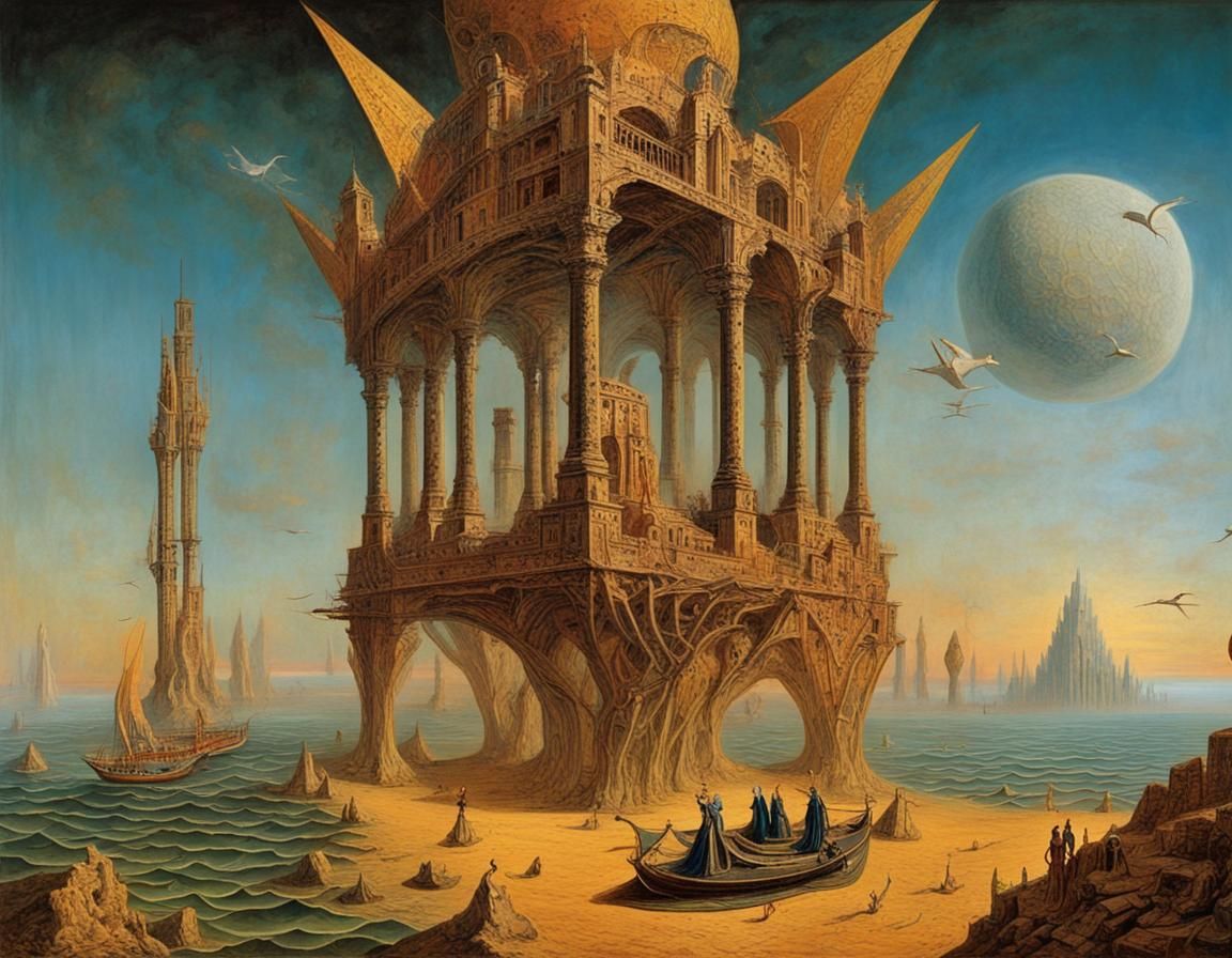 Queen of Sheba and Solomon: Surreal Voyage