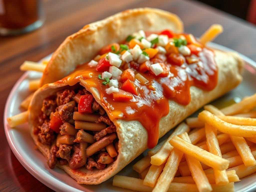 Hyperrealistic Feast in Vibrant Colors