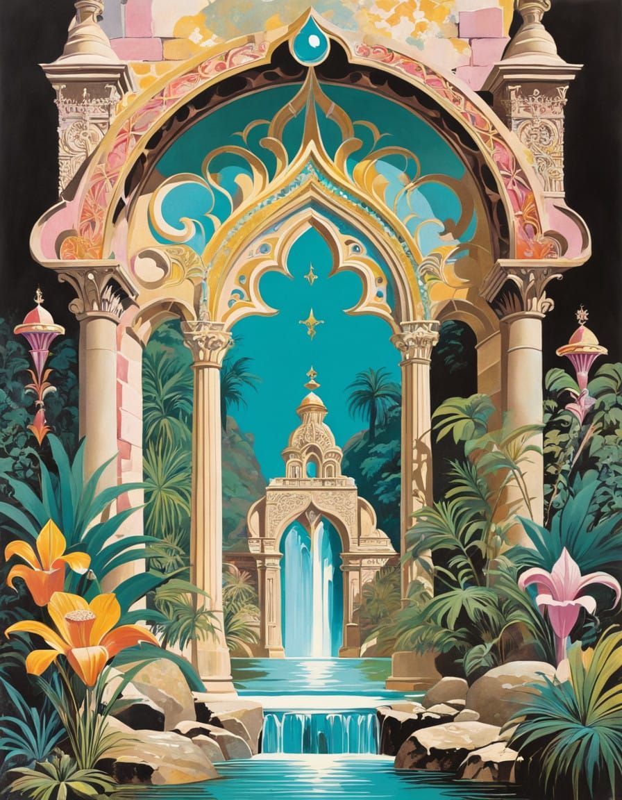 fleur-de-lis, portal, ringed