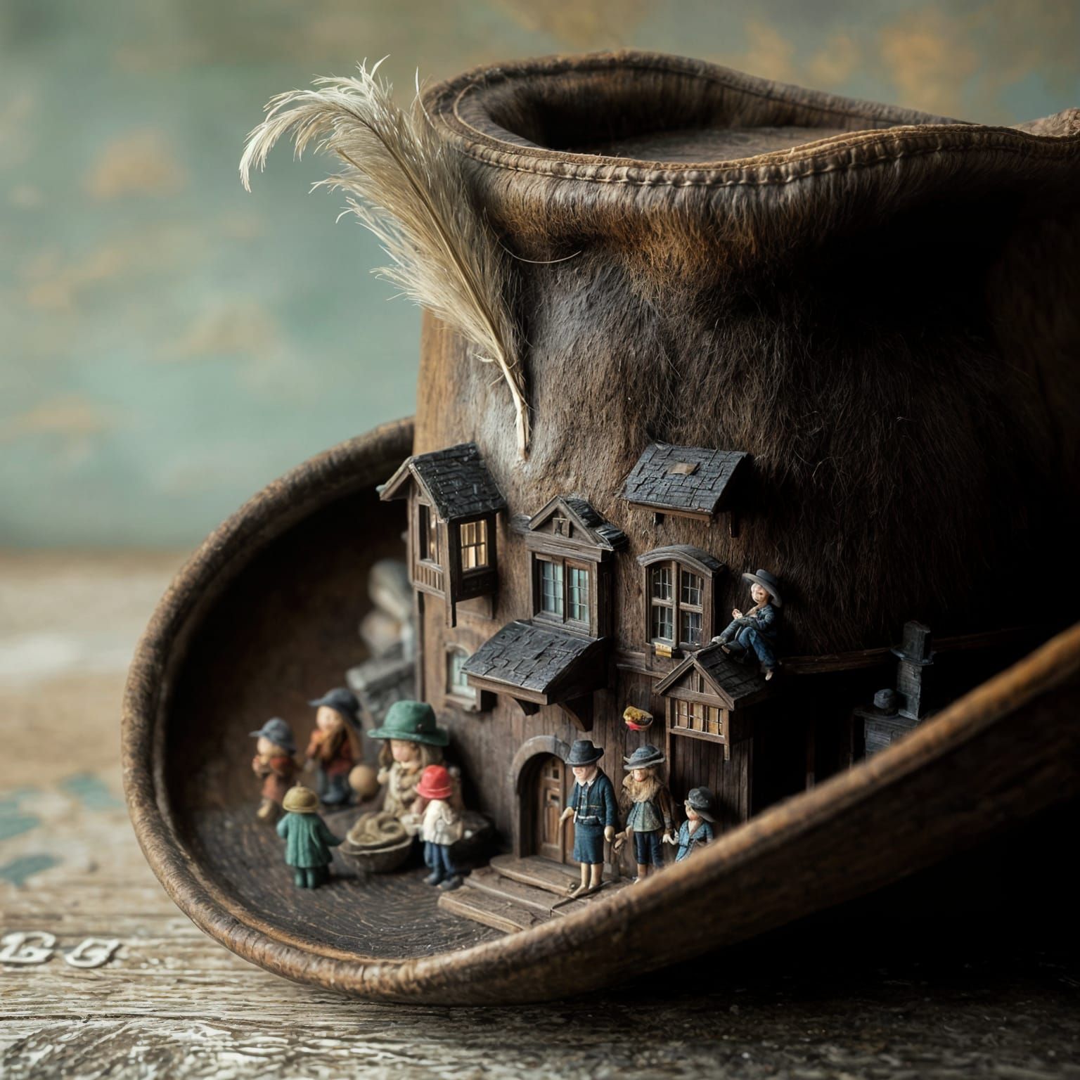 Surreal Hat Apartment Building Inspired by Andy Kehoe