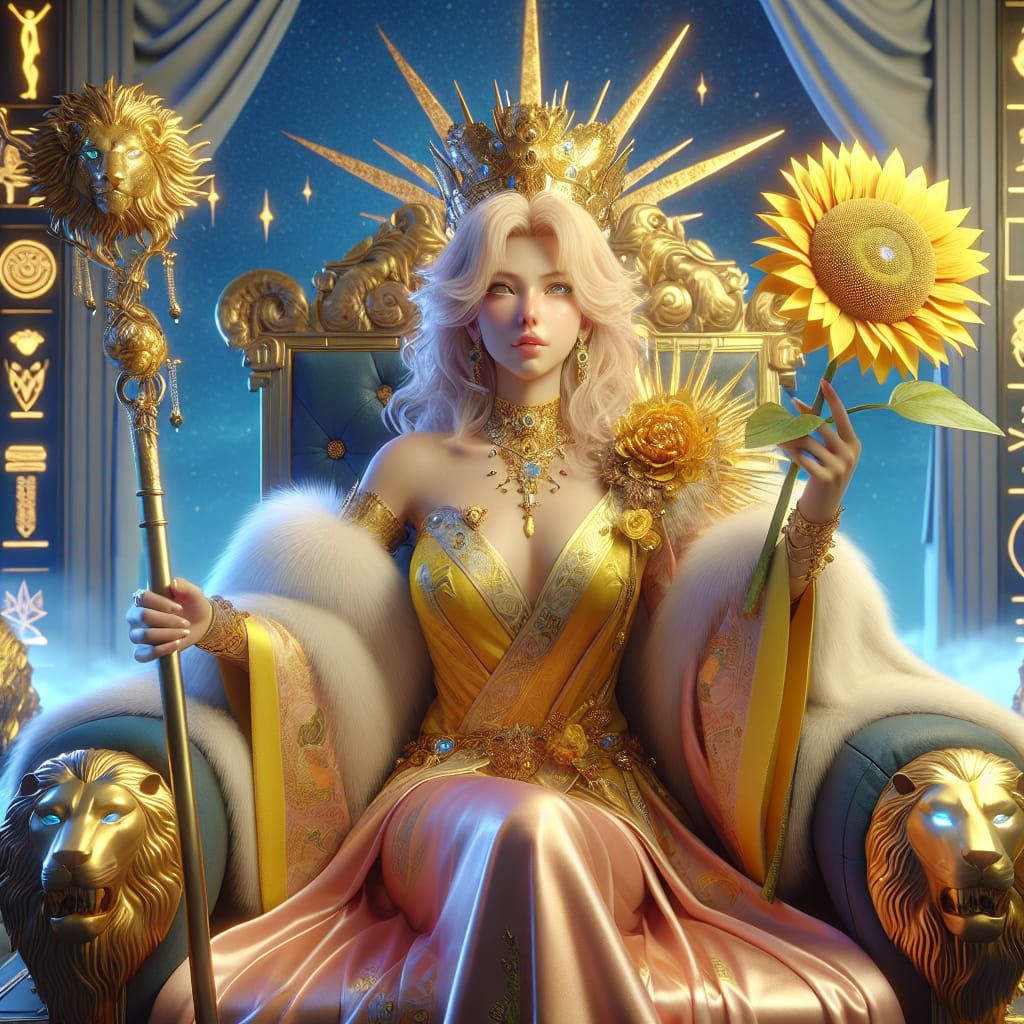 Queen of Wands, Tarot