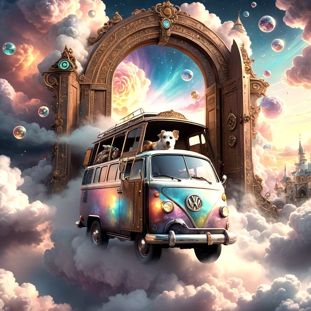 Fantastical Matte Painting with Intricate Details