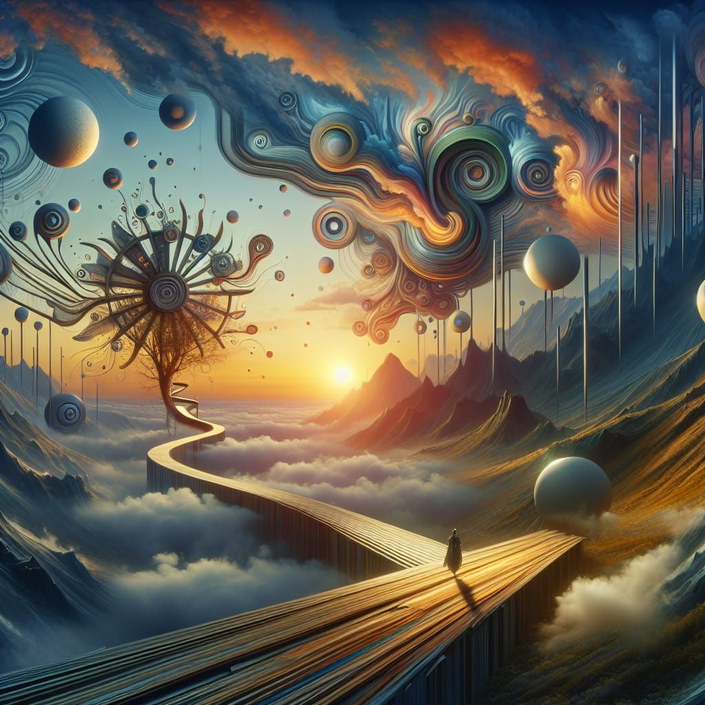 Surreal Journey Into the Mind: Concept Art