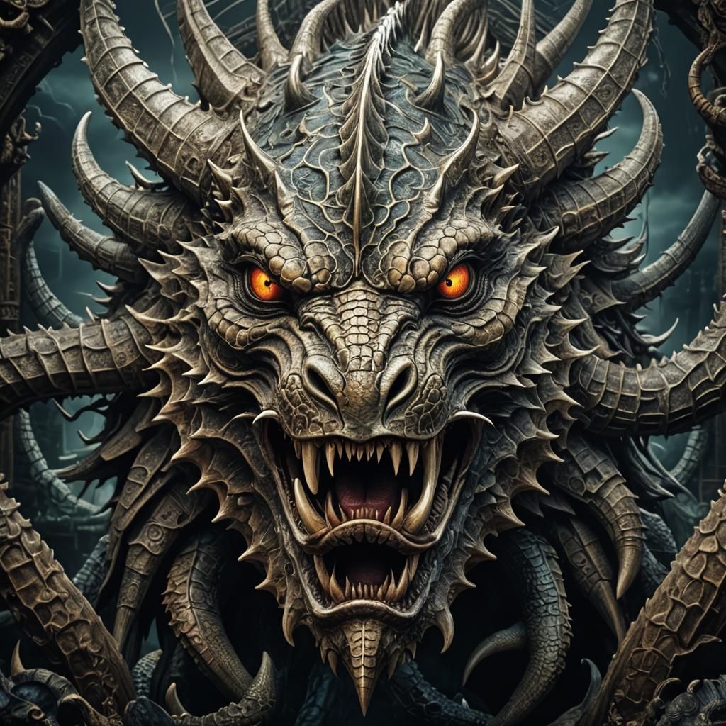 Hyperrealistic Animal Inspired by Dagon