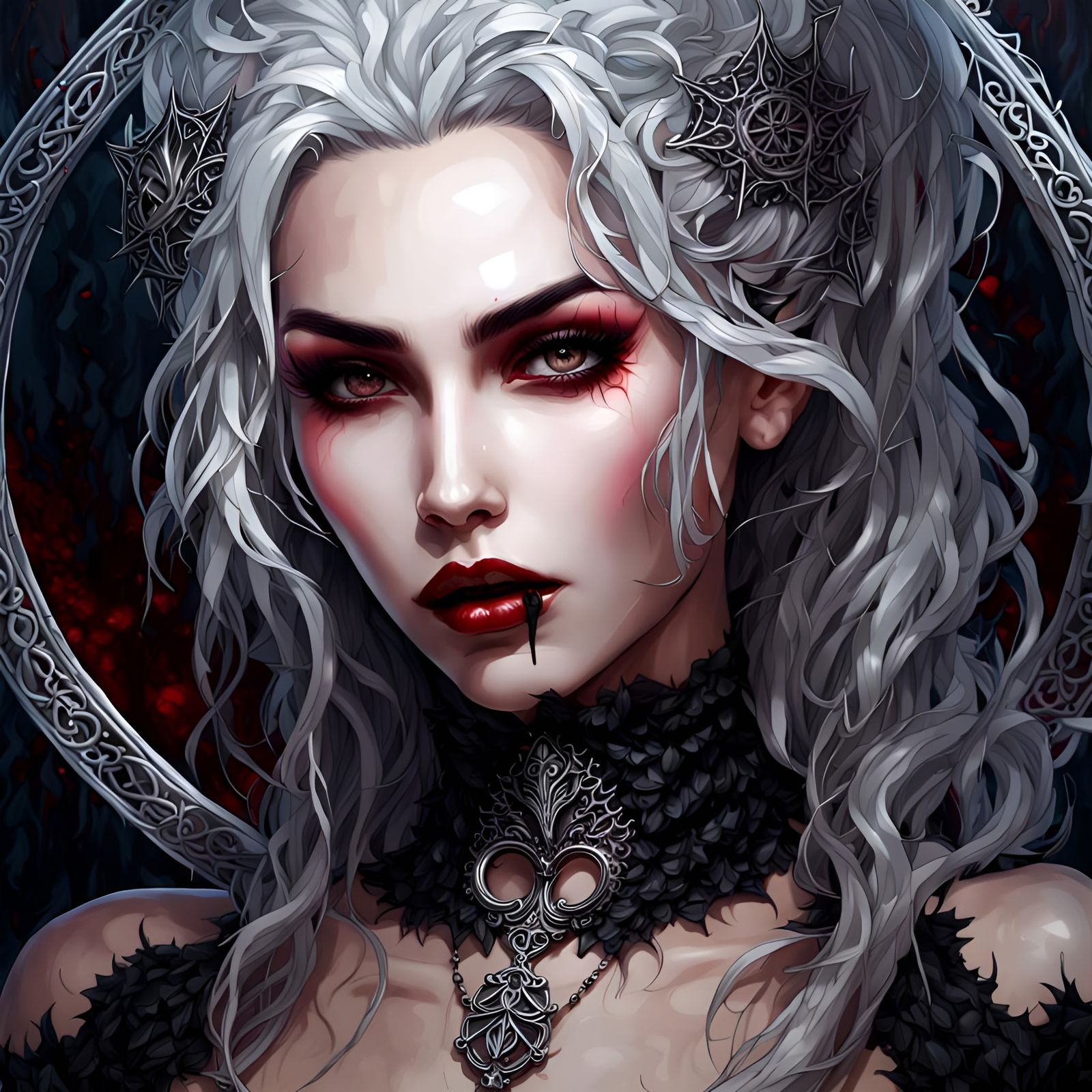 Beautiful vampire