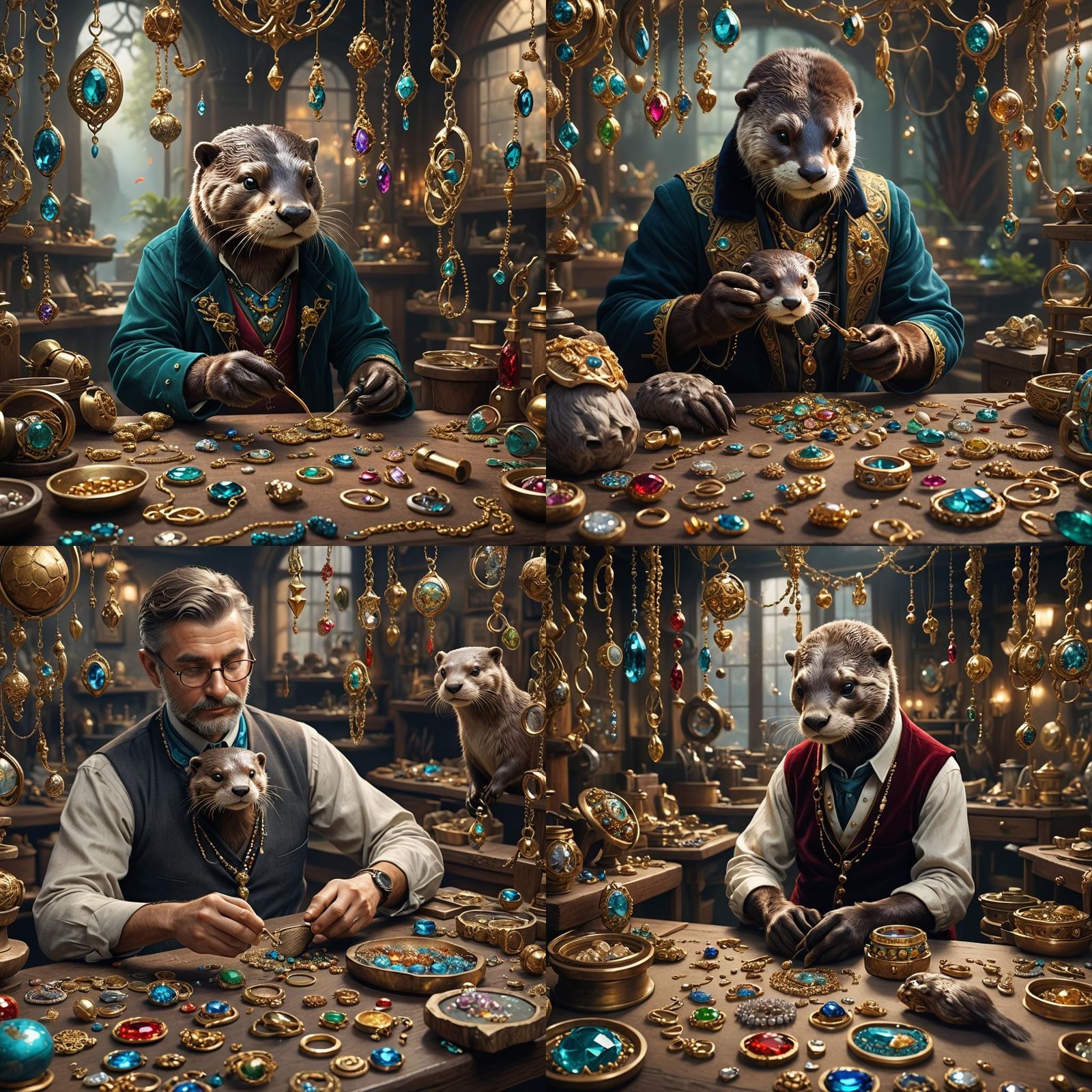 Otter Jeweler Creates Detailed Jewelry