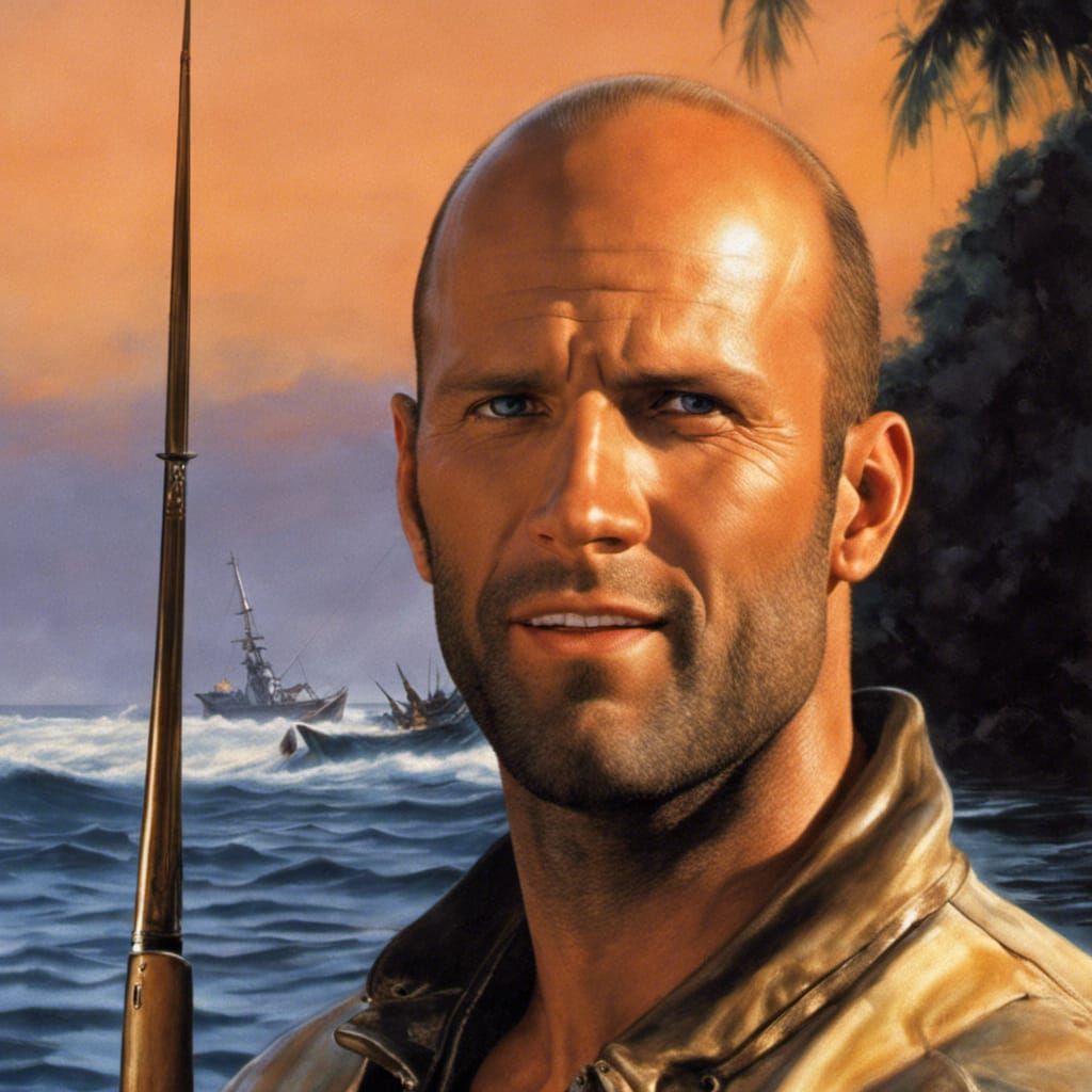 Jason Statham gone Meg fishing 🎦🎞️