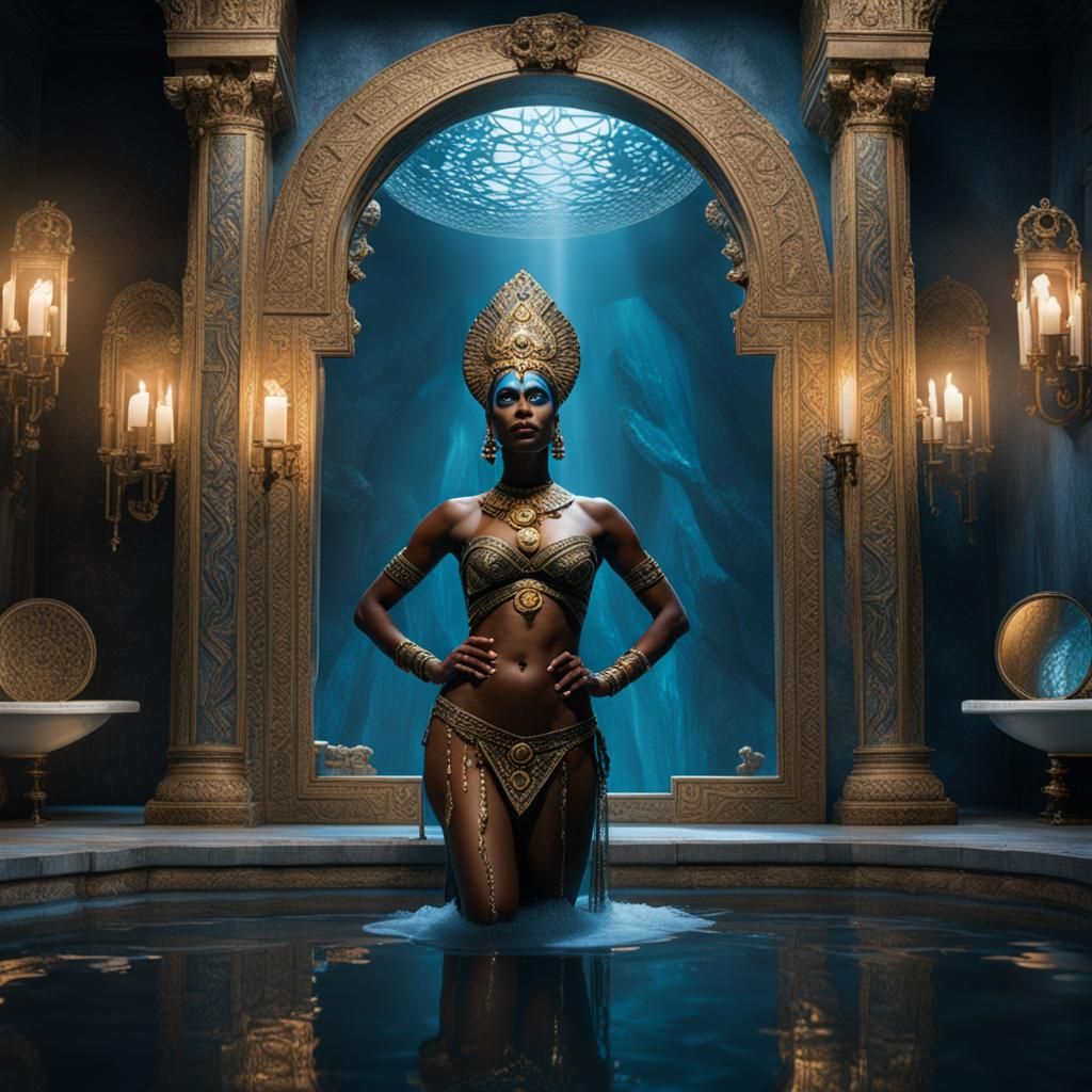 Akasha's bathhouse and the Magic Mirror