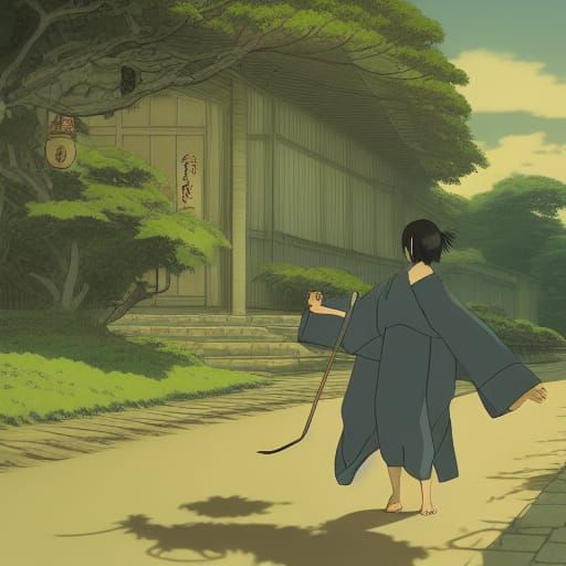 The Last Kappa of Old Japan: Anime Key Visual