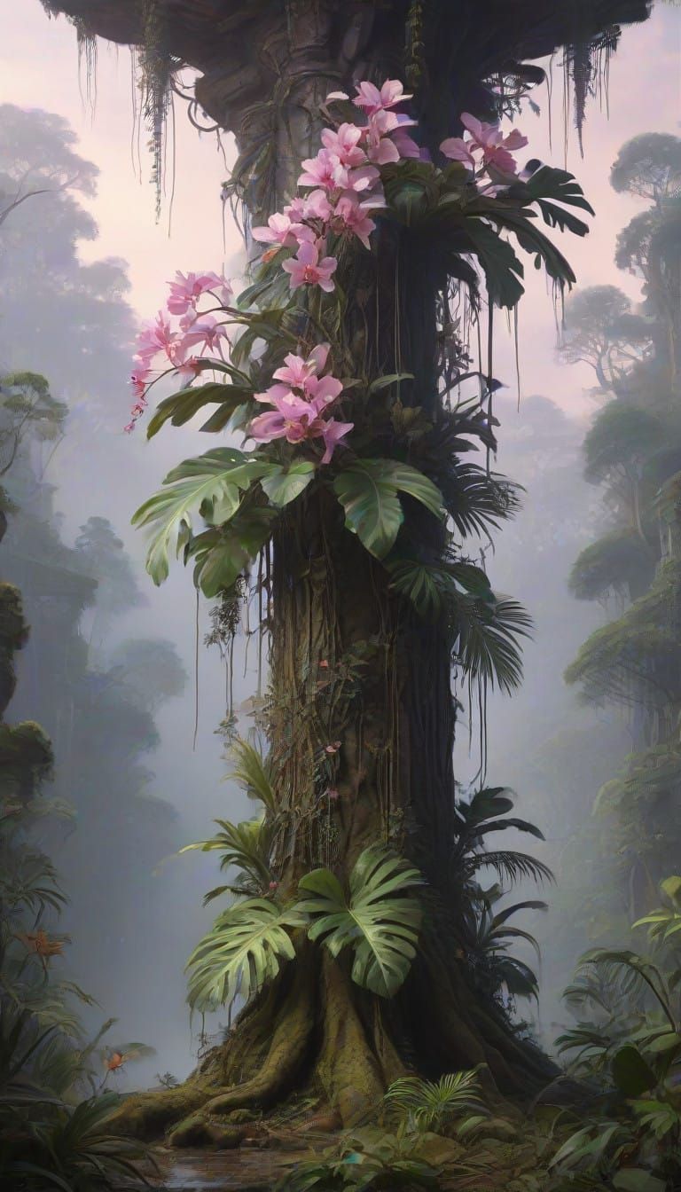 Enchanted Jungle Pillar of Cloud and Fire