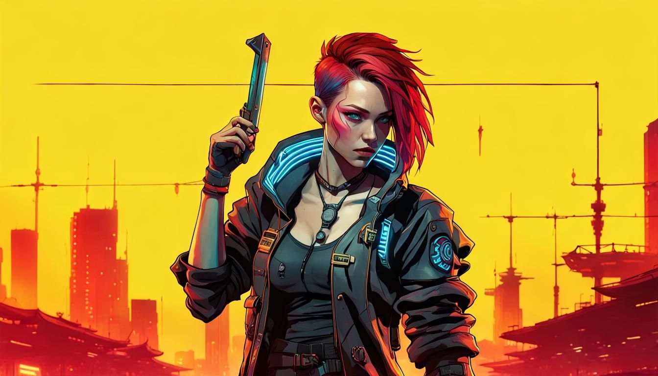 Female V from Cyberpunk 2077 4/?