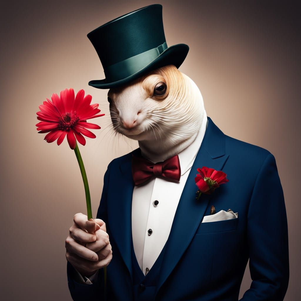 'A Flower for you Madame...'