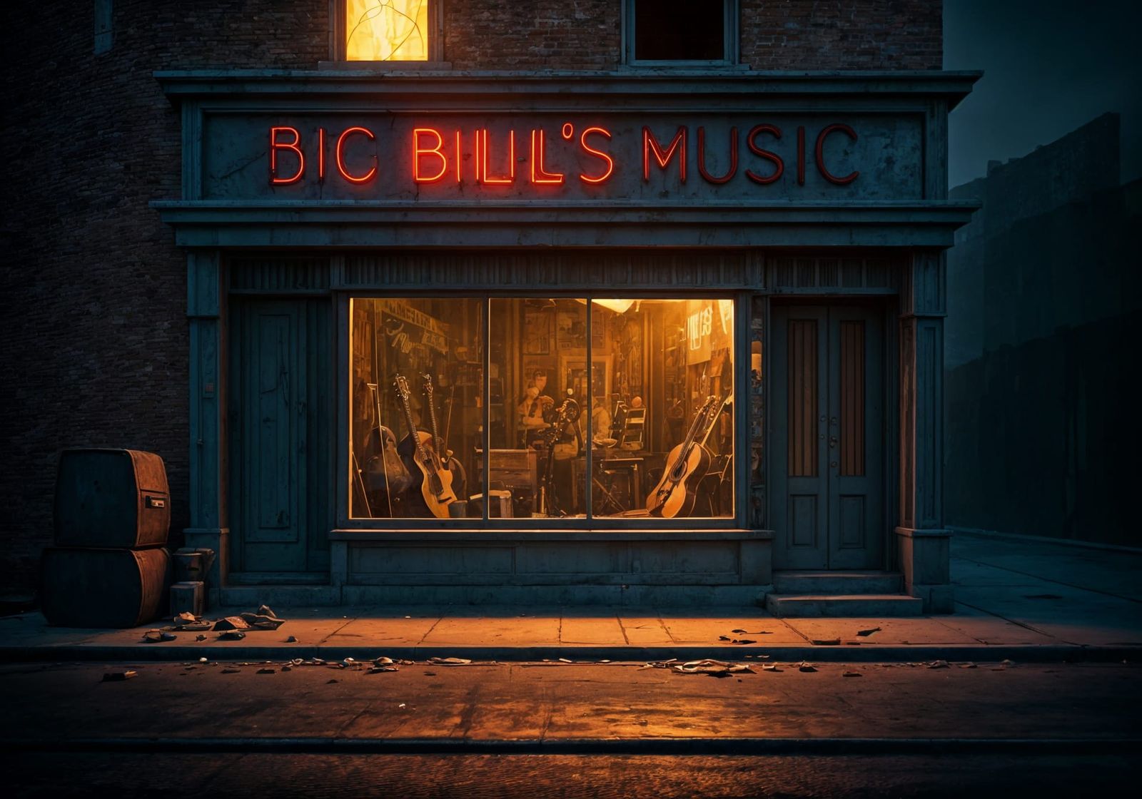 Twilight Music Shop on Desolation Row