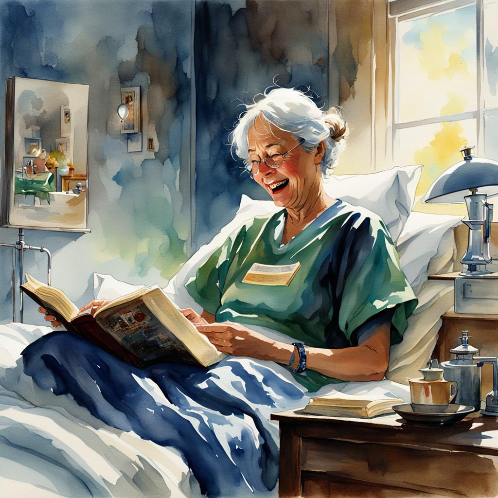 Sickness does not hinder my reading