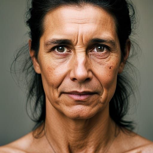 Professional Close-Up Portrait with Bokeh