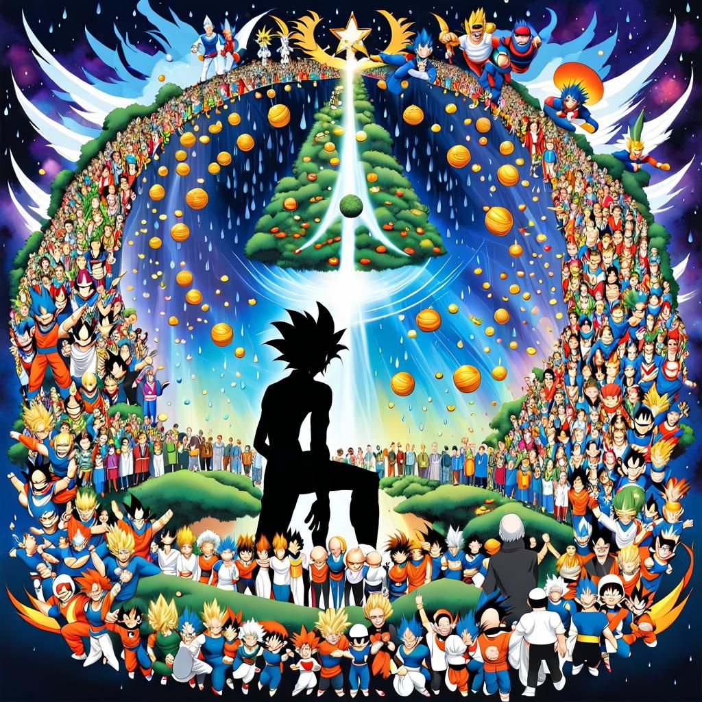 Characters Pay Tribute in Hyperdetailed Illustration