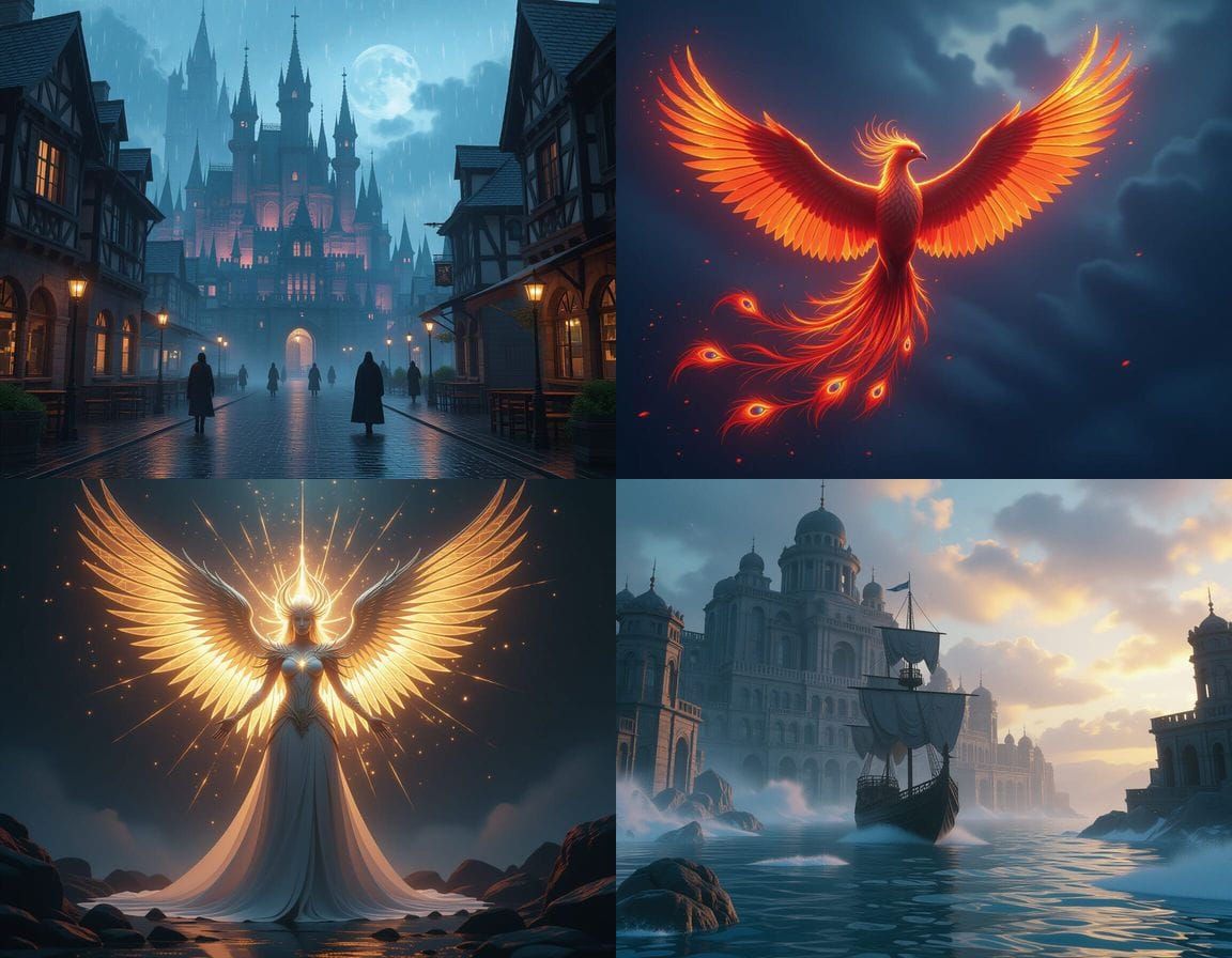 Fantastical Light and Shadow in Detailed Matte Painting