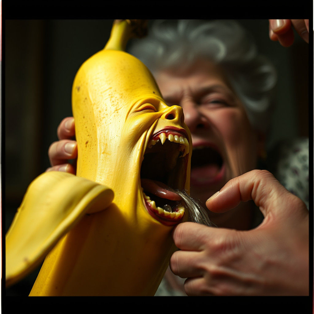 Banana's Horror: A Cinematic Scream