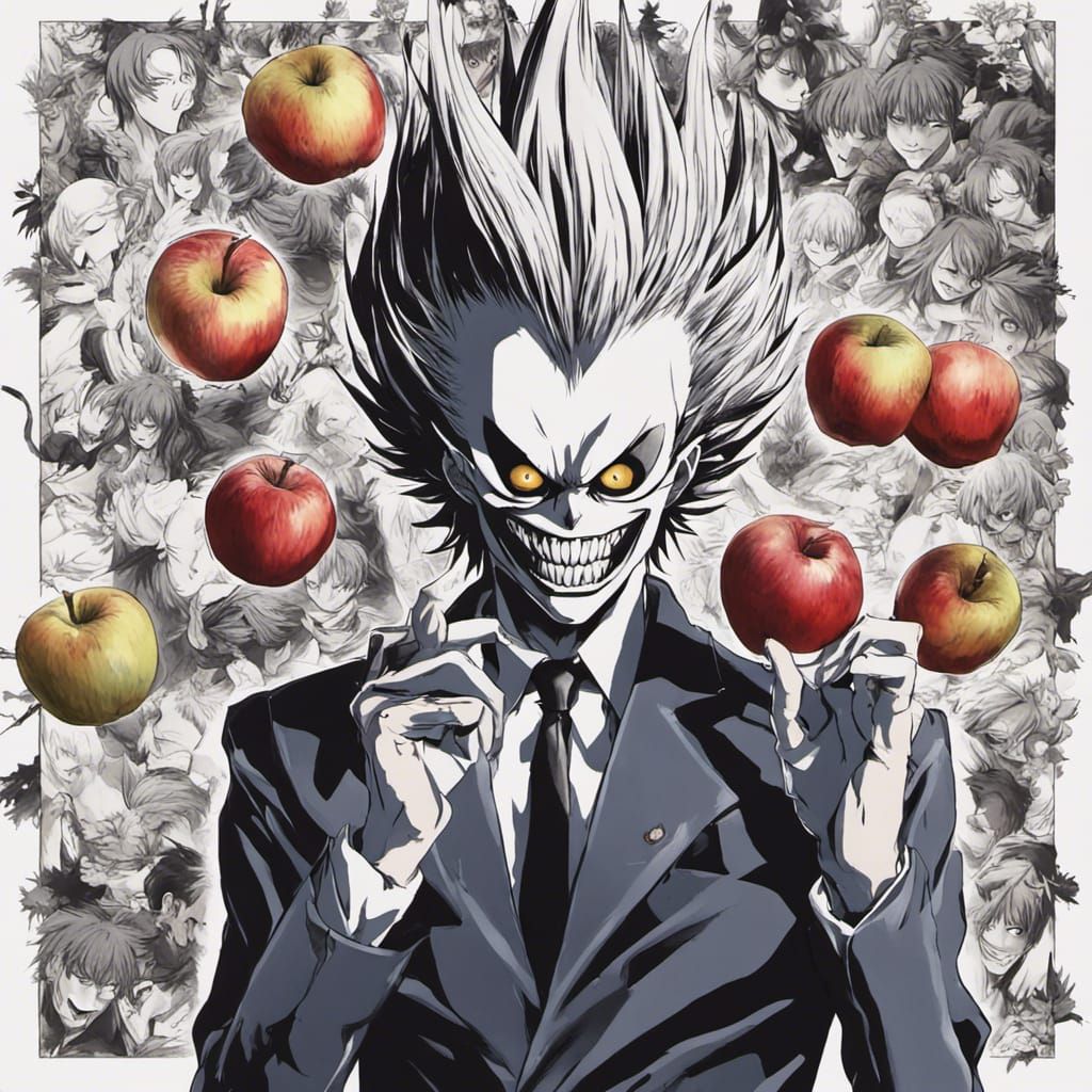 Ryûk apple eating death DEATH NOTE