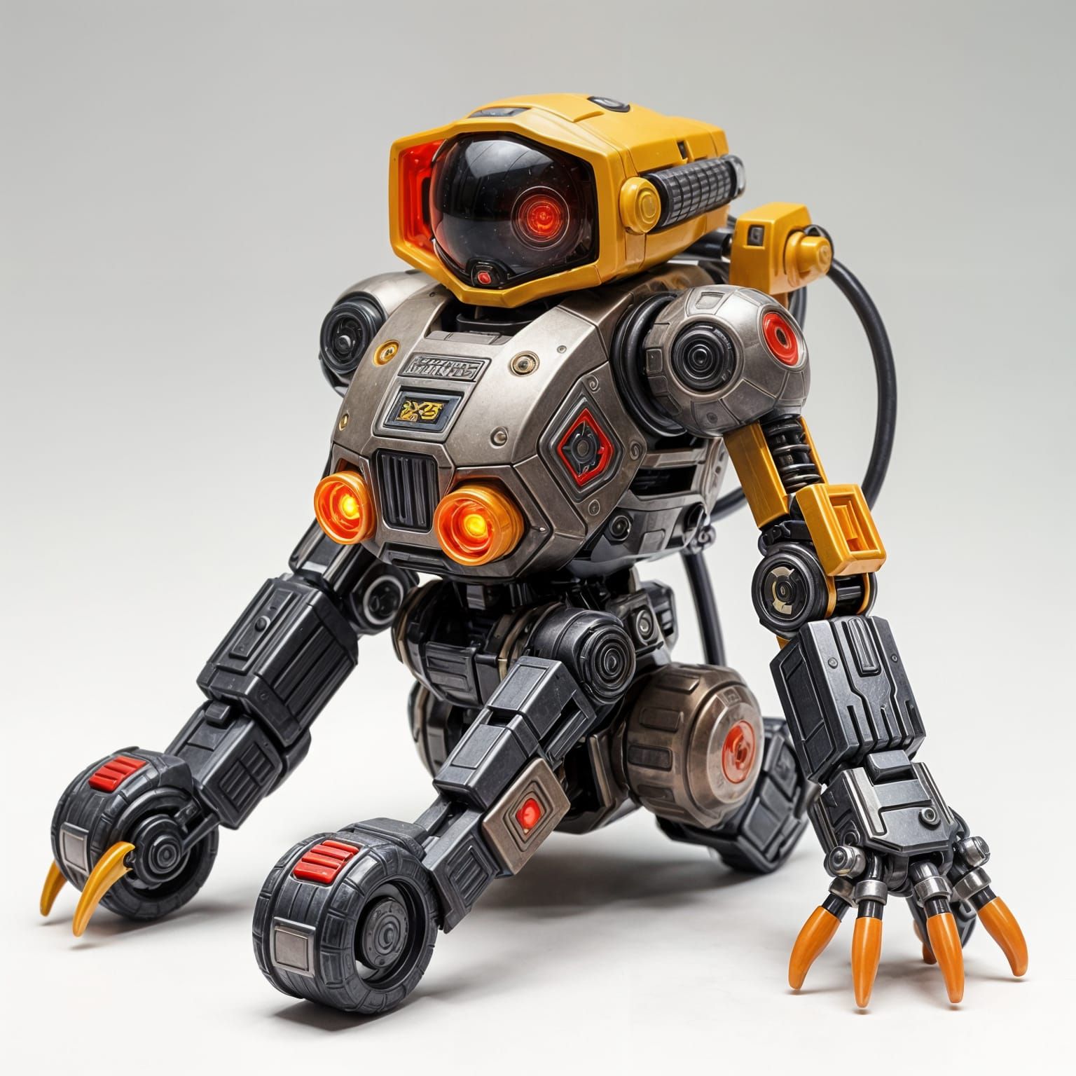 Futuristic Exterminator 3000 Toy Design