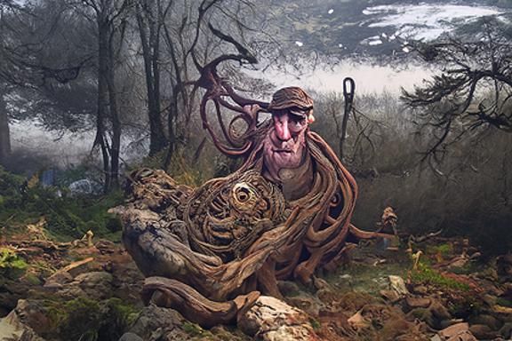 Lovecraftian Horror: Grotesque Nightmare Creature