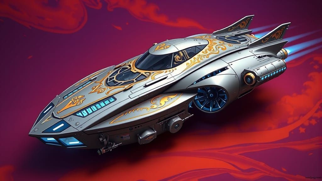 Deployable Hightech Habitation Vehicle Concept Art