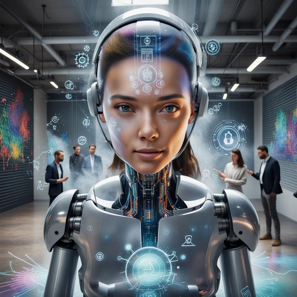 Holographic AI Chatbot Enhances Team Productivity: Mixed Med...