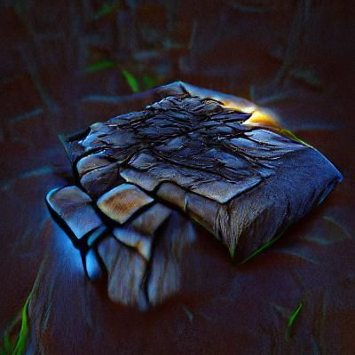 Charcoaled Wood
