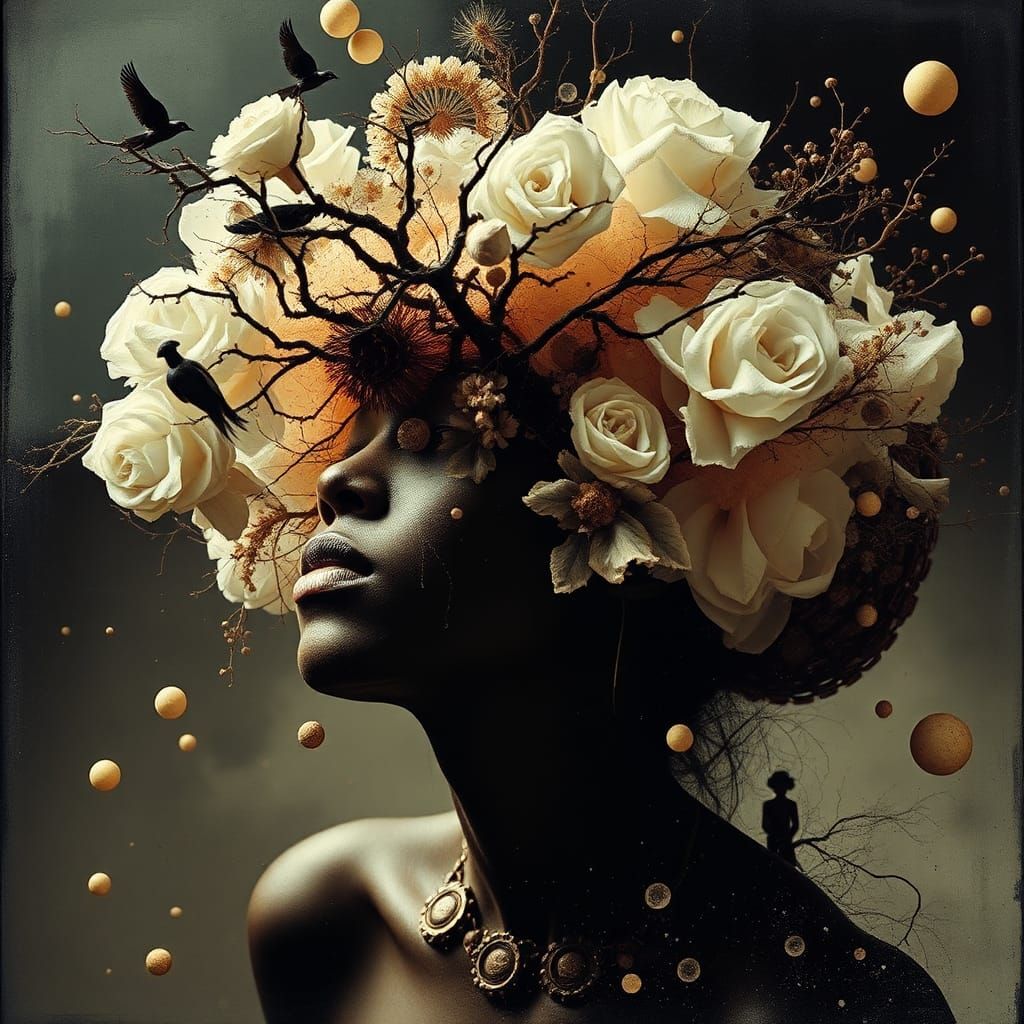 Surreal Abstract Thought Photograph in Hallucinatory Style