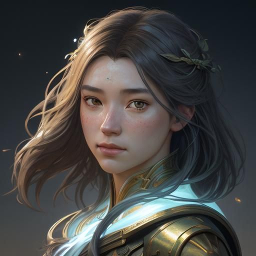 Detailed Willow Tree Portrait in Hyperreal Style