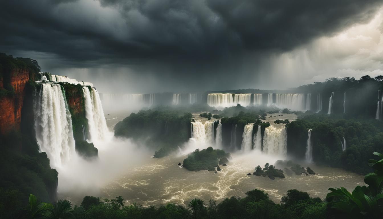 Stormy Waterfalls