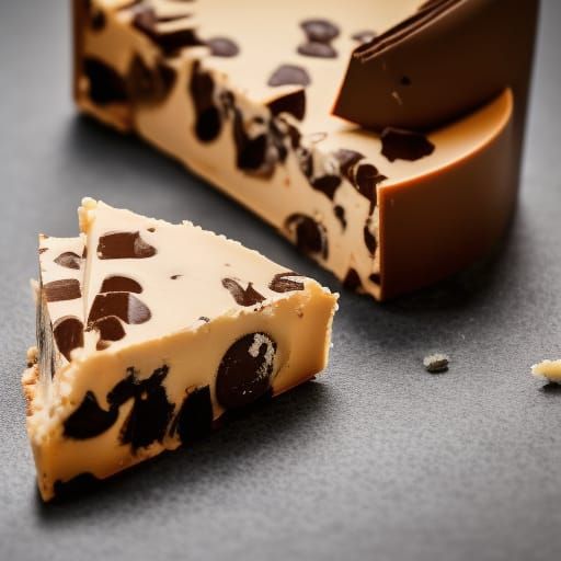 Chocolate Chip Cheese Still Life Photograph