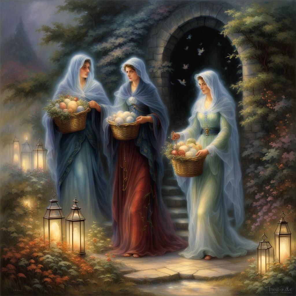 Ethereal Fantasy: The Maiden, Mother, and Crone