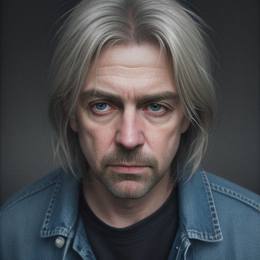 Kurt Cobain, a Haunting Portrait of a Man